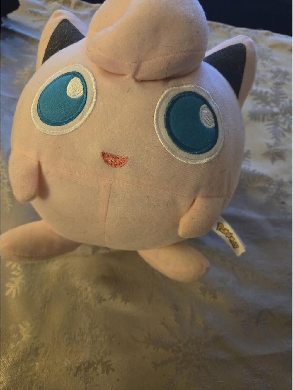 Vintage Pokemon Jigglypuff Plush 8-Inch Stuffed Toy - Picture 4 of 5